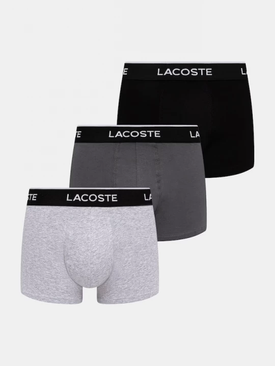 Obrázek produktu Lacoste přiléhavé boxerky pánské bavlněné s elastanem 3-pack