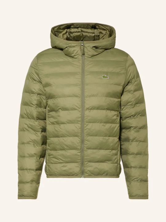 Obrázek produktu Lacoste Prošívaná Bunda světle zelená