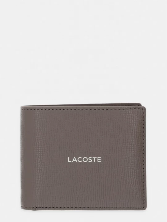 Obrázek produktu Lacoste RFID peněženka pánská kožená hnědá