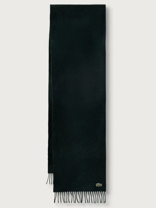 Obrázek produktu Lacoste šála vlněná zelená