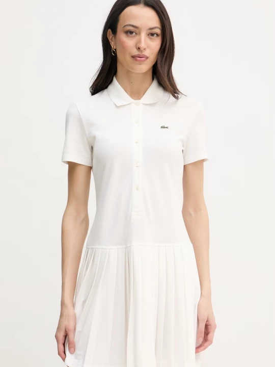 Obrázek produktu Lacoste šaty s bavlnou béžová