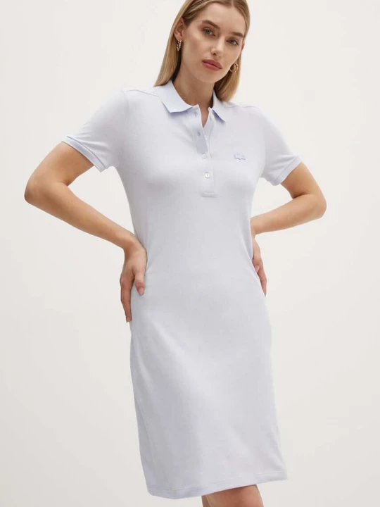 Obrázek produktu Lacoste šaty s bavlnou modrá