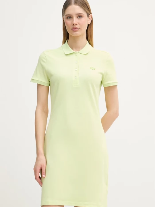 Obrázek produktu Lacoste šaty s bavlnou zelená