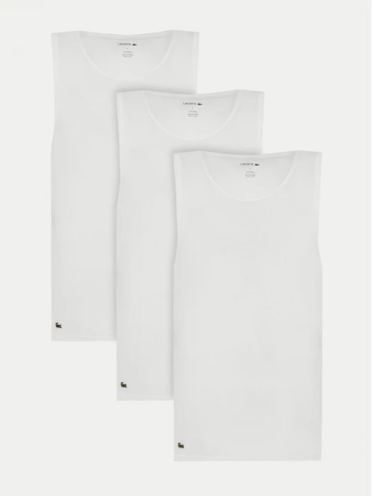 Obrázek produktu Lacoste Souprava tílek TH9009 Bílá Regular Fit