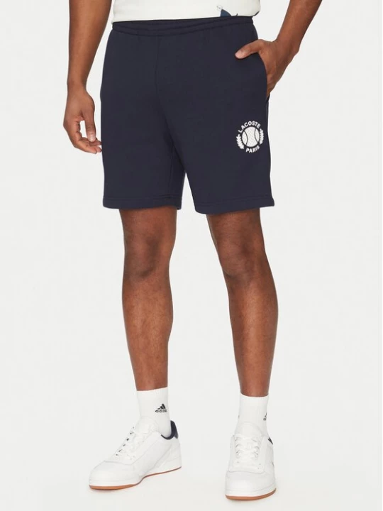 Obrázek produktu Lacoste Sportovní kraťasy GH9708 Tmavomodrá Regular Fit