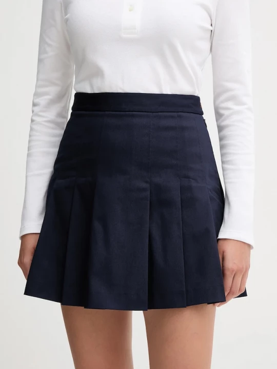 Obrázek produktu Lacoste sukně bavlněná s elastanem námořnická modř