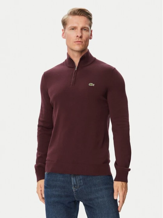 Obrázek produktu Lacoste Svetr AH1980 Bordó Classic Fit