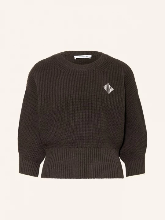 Obrázek produktu Lacoste Svetr S 3/4 Rukávy tmavě hnědá