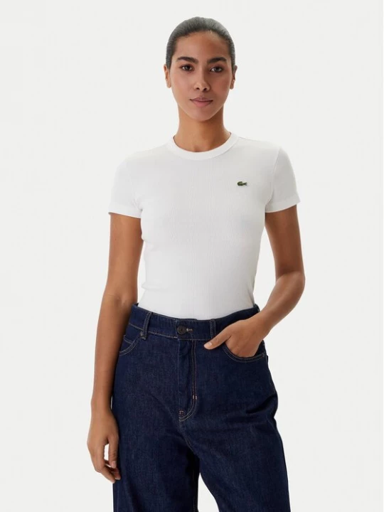 Obrázek produktu Lacoste T-Shirt TF5538 Bílá Regular Fit