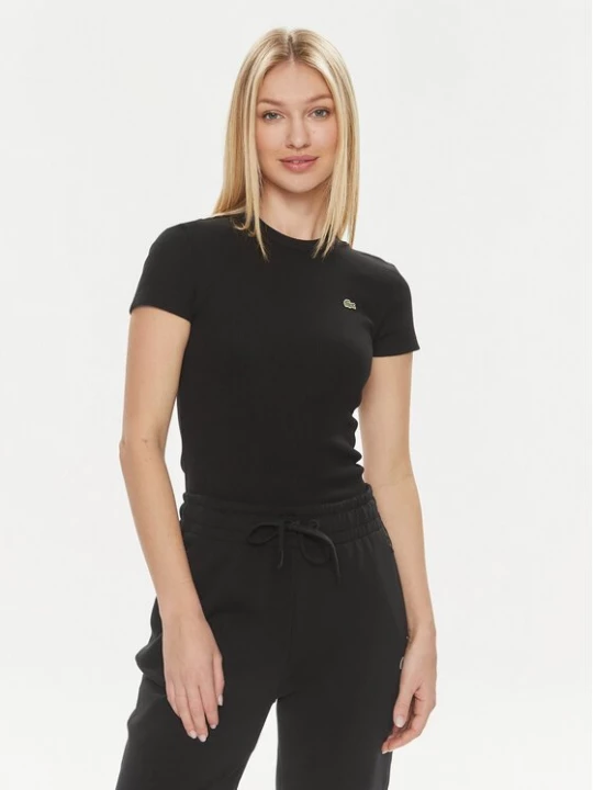 Obrázek produktu Lacoste T-Shirt TF5538 Černá Regular Fit