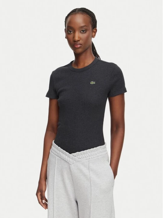 Obrázek produktu Lacoste T-Shirt TF5538 Černá Regular Fit