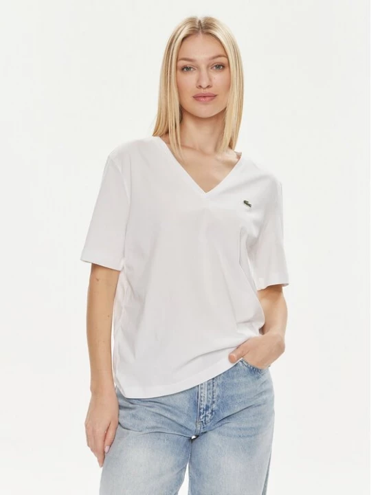 Obrázek produktu Lacoste T-Shirt TF7300 Bílá Regular Fit