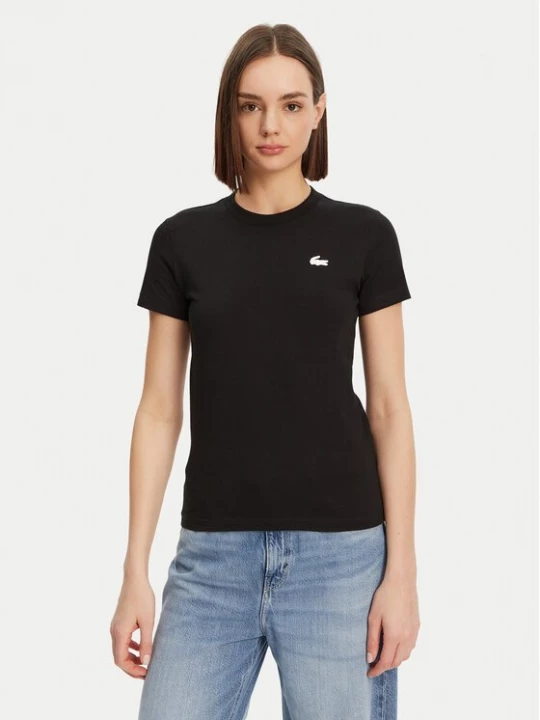 Obrázek produktu Lacoste T-Shirt TF9246 Černá Slim Fit
