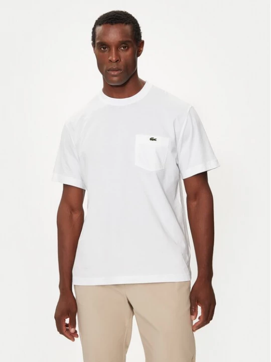 Obrázek produktu Lacoste T-Shirt TH2827 Bílá Regular Fit