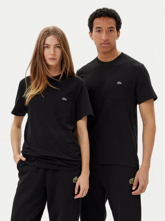 Obrázek produktu Lacoste T-Shirt TH2827 Černá Regular Fit