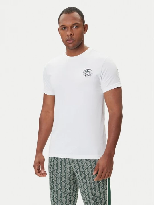 Obrázek produktu Lacoste T-Shirt TH7712 Bílá Regular Fit