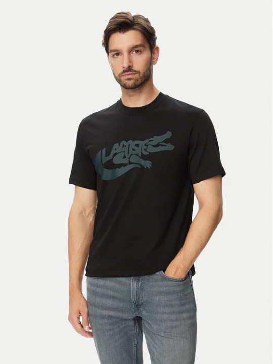 Obrázek produktu Lacoste T-Shirt TH9990 Černá Classic Fit