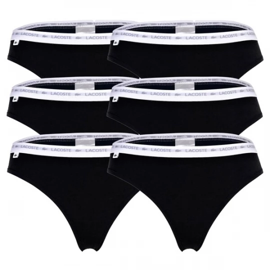 Obrázek produktu LACOSTE Tanga černá