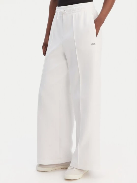 Obrázek produktu Lacoste Teplákové kalhoty XF0041 Bílá Relaxed Fit
