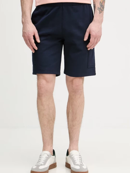 Obrázek produktu Lacoste teplákové šortky pánské bavlněné námořnická modř