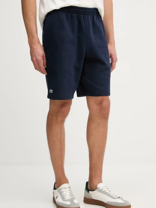 Obrázek produktu Lacoste Teplákové šortky pánské bavlněné námořnická modř