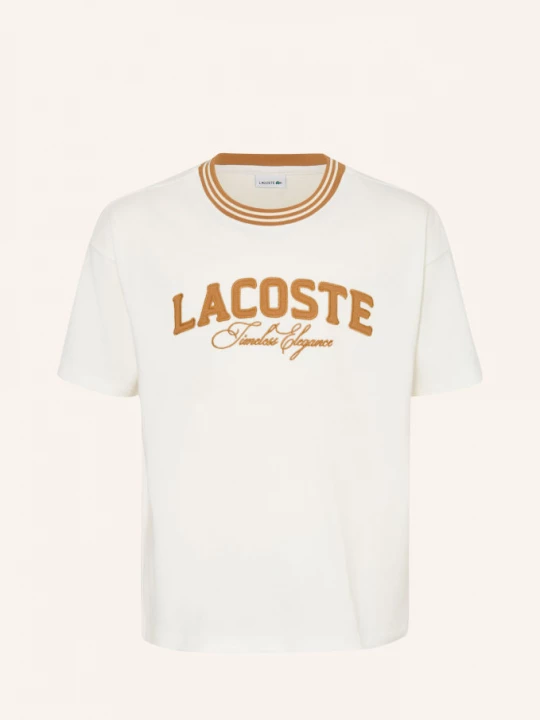 Obrázek produktu Lacoste Tričko krémová / světle hnědá