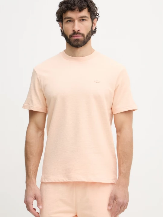 Obrázek produktu Lacoste tričko pánské bavlněné oranžová