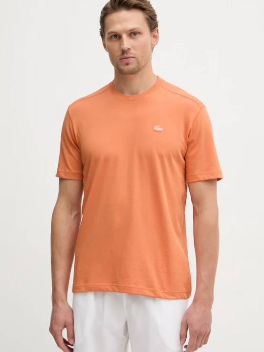 Obrázek produktu Lacoste tričko pánské bavlněné oranžová