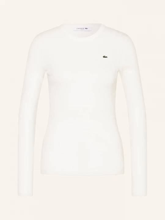 Obrázek produktu Lacoste Tričko S Dlouhým Rukávem bílá