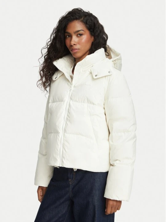 Obrázek produktu Lacoste Vatovaná bunda BF8434 Krémová Regular Fit