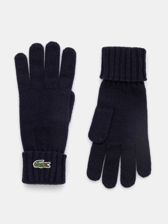 Obrázek produktu Lacoste rukavice vlněné námořnická modř