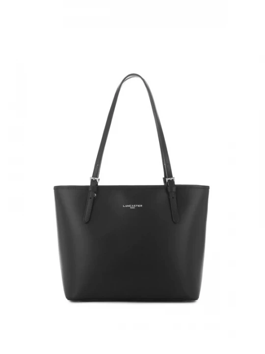 Obrázek produktu LANCASTER Paris Nákupní taška 'Lancaster Sac cabas épaule Zippée M Smooth Noir' černá