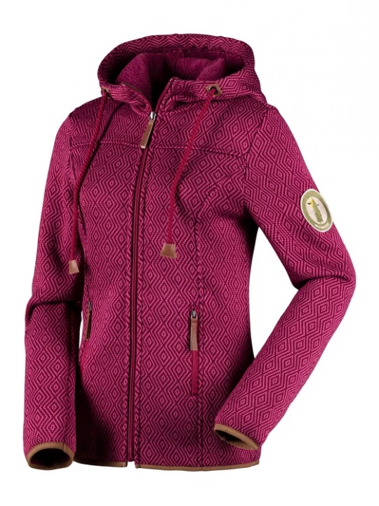 Obrázek produktu LASCANA ACTIVE Funkční fleecová mikina bobule / pink