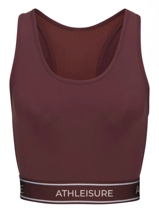 Obrázek produktu LASCANA ACTIVE Sportovní top čokoládová / offwhite