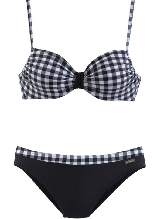 Obrázek produktu LASCANA Bikiny  černá / bílá