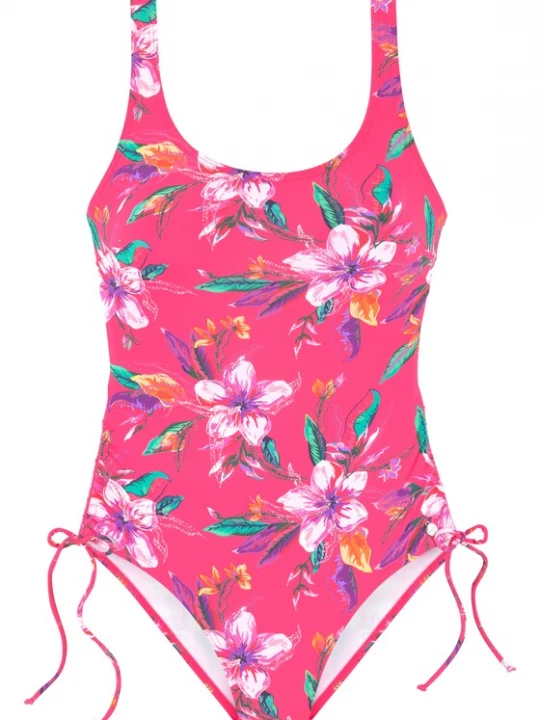 Obrázek produktu LASCANA Plavky 'Malia' nefritová / fialová / oranžová / pink