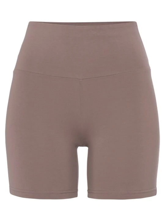 Obrázek produktu LASCANA Sportovní kalhoty šedobéžová / bílá