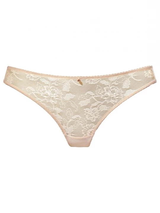 Obrázek produktu LASCANA Tanga  béžová / bílá