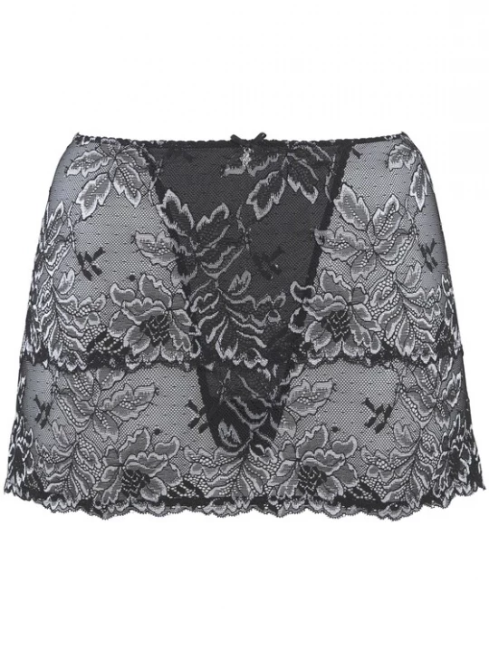 Obrázek produktu LASCANA Tanga šedá / černá