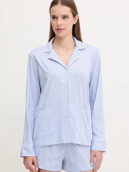 Obrázek produktu Lauren Ralph Lauren Bavlněné pyžamo modrá