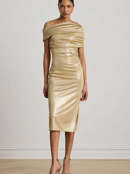 Obrázek produktu Lauren Ralph Lauren bodycon šaty béžová