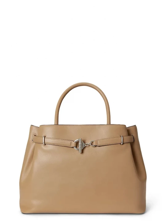 Obrázek produktu Lauren Ralph Lauren crossbody kabelka dámská kožená béžová