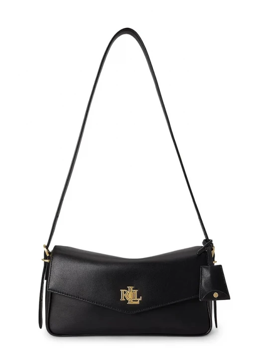 Obrázek produktu Lauren Ralph Lauren crossbody kabelka dámská kožená černá