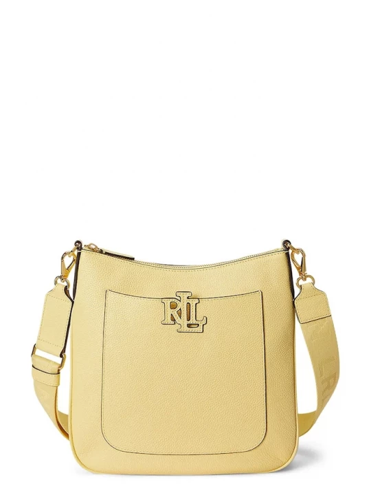 Obrázek produktu Lauren Ralph Lauren crossbody kabelka dámská kožená žlutá