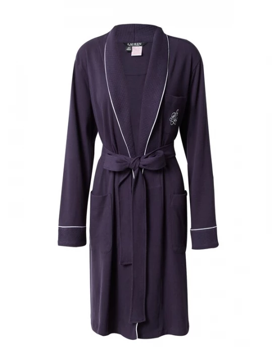 Obrázek produktu Lauren Ralph Lauren Dlouhý župan  námořnická modř / bílá