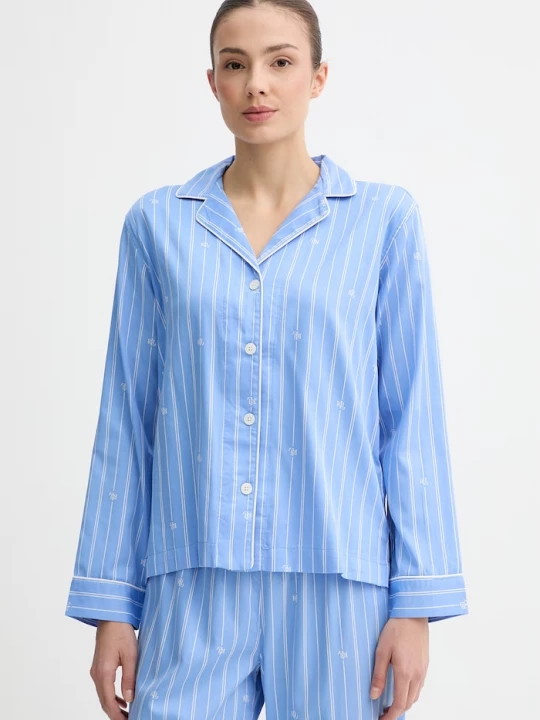 Obrázek produktu Lauren Ralph Lauren dvoudílné pyžamo dámské modrá