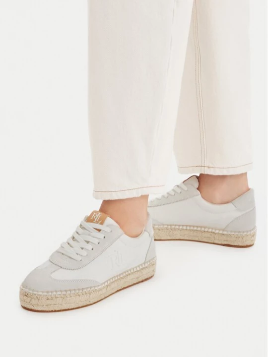 Obrázek produktu LAUREN RALPH LAUREN Espadrilky Luize 802959230001 Bílá
