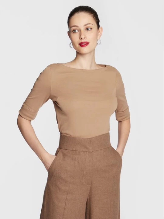 Obrázek produktu Lauren Ralph Lauren Halenka 200654963147 Hnědá Regular Fit