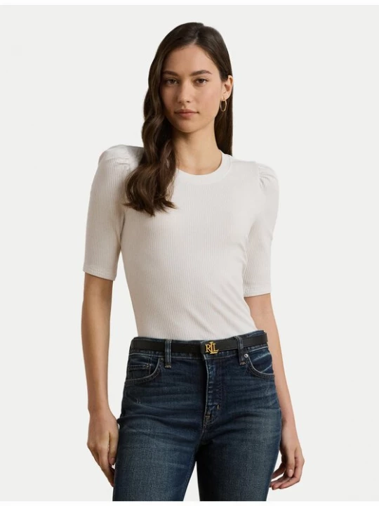 Obrázek produktu LAUREN RALPH LAUREN Halenka 200902618006 Bílá Slim Fit
