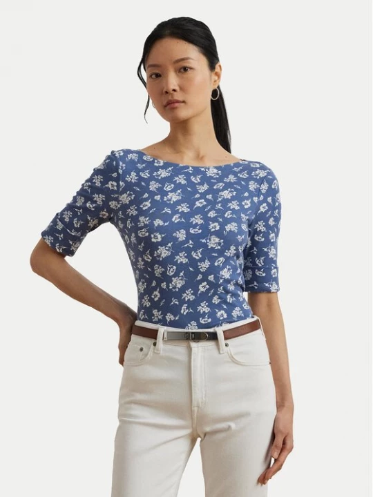 Obrázek produktu LAUREN RALPH LAUREN Halenka 200976991001 Modrá Slim Fit
